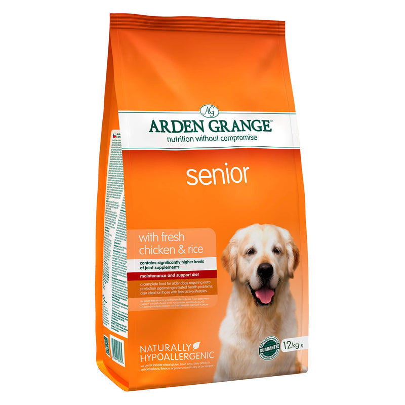 12 kg - Senior Sundt kornfrit hundefoder til ældre hunde – Arden Grange